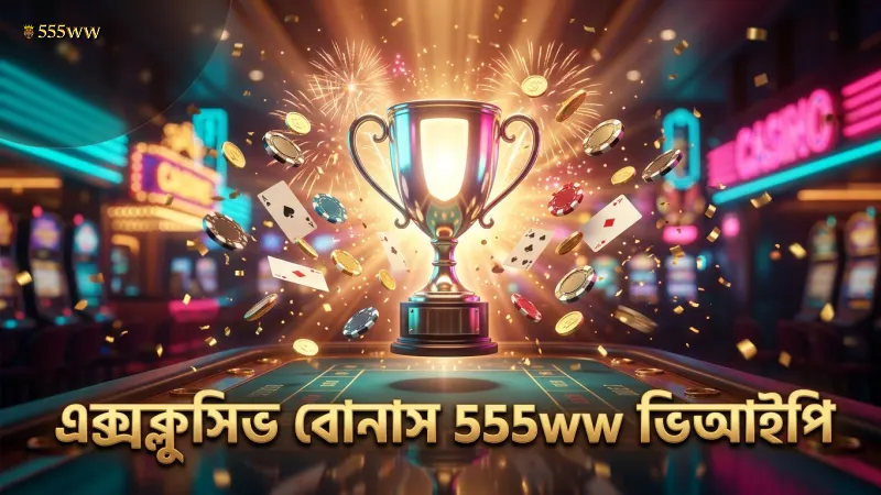 555ww ভিআইপি বোনাস ও প্রমোশনে এক্সক্লুসিভ সুযোগ পেতে সাহায্য করে