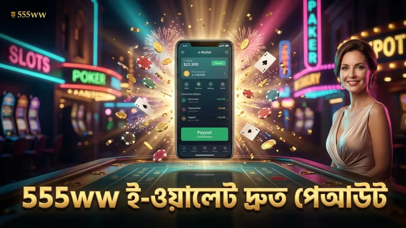 ই-ওয়ালেট সুবিধায় দ্রুত পেআউট নিশ্চিত করুন