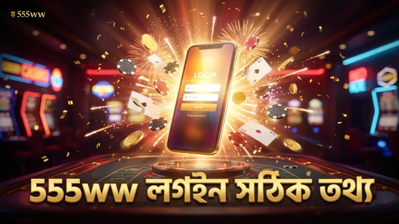 555ww লগইনে সঠিক তথ্য প্রদান দ্রুত প্রবেশ নিশ্চিত করে