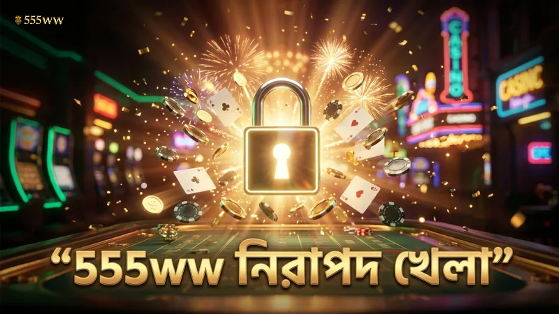 555ww প্ল্যাটফর্মে নিরাপদ এবং বিশ্বস্ত খেলা নিশ্চিত।
