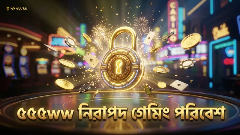 নিরাপদ ও বিশ্বাসযোগ্য গেমিং নিশ্চিত করে 555ww প্ল্যাটফর্ম।