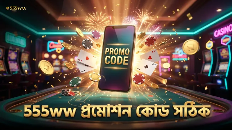555ww প্রমোশন ব্যবহারে কোড সঠিকভাবে ইনপুট করা জরুরি