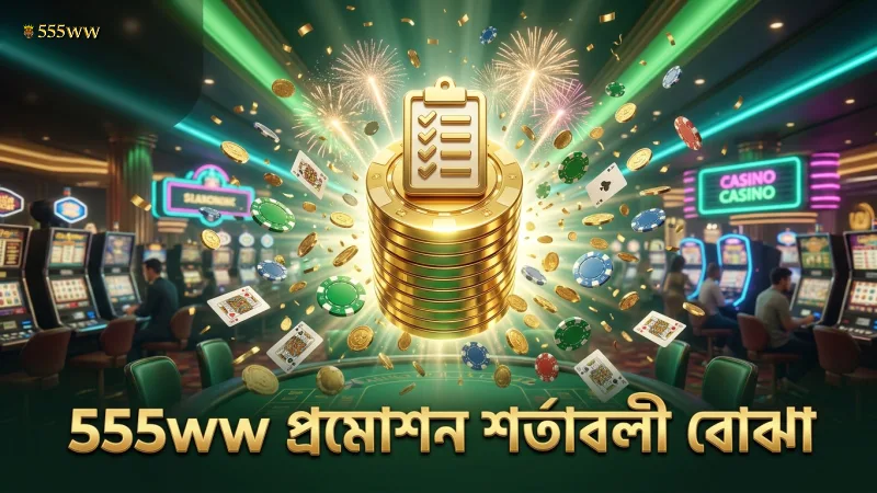 555ww প্রমোশন বোনাস ক্লেইমে শর্তাবলী ভালো করে পড়া উচিত
