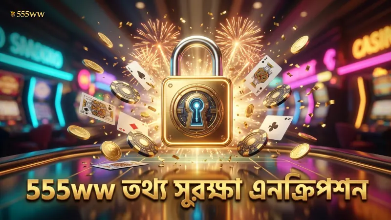 555ww প্ল্যাটফর্মে এনক্রিপশন প্রযুক্তি ব্যবহার করে তথ্য সুরক্ষা নিশ্চিত।