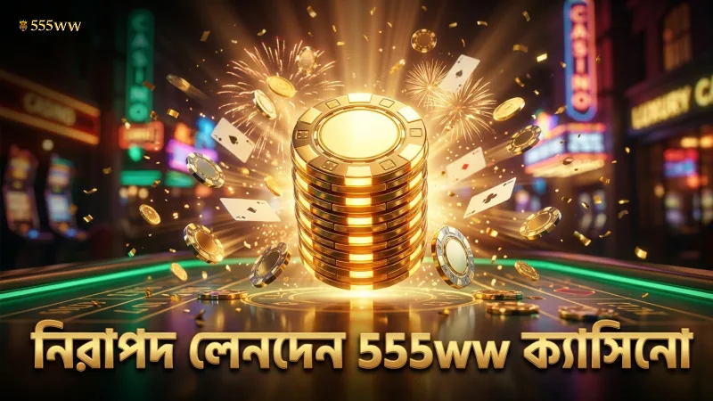 নিরাপদ লেনদেনের জন্য 555ww ক্যাসিনো ২৫৬-বিট SSL ব্যবহার করে।