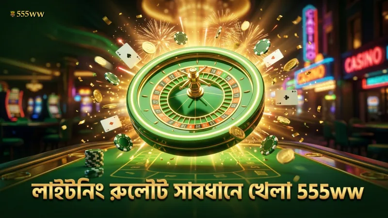 লাইটনিং রুলৌটে সাধারণ রুলৌটের তুলনায় দ্রুত ফলাফল আসে, সাবধানে খেলুন