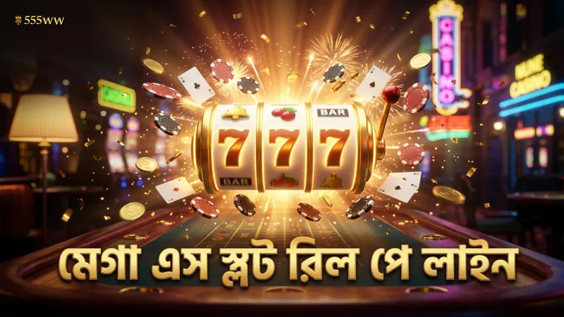 মেগা এস স্লটের রিল ও পে লাইন গঠন স্পষ্টভাবে বর্ণিত
