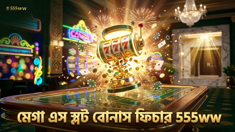 মেগা এস স্লটের বোনাস ফিচার ও ফ্রি স্পিনের কার্যকারিতা