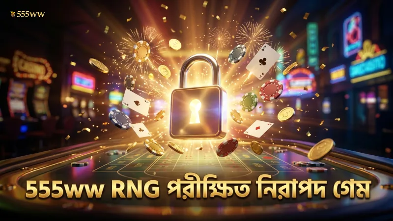 555ww প্ল্যাটফর্মে বাস্তব তহবিল পরীক্ষা ও RNG সার্টিফিকেশন।