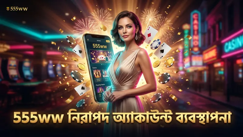 নিরাপদ অ্যাকাউন্ট ব্যবস্থাপনা 555ww প্ল্যাটফর্মে বিশ্বাসযোগ্যতা বাড়ায়