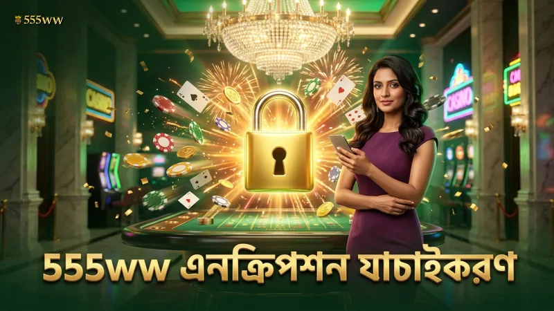 555ww প্ল্যাটফর্মে এনক্রিপশন ও যাচাইকরণ প্রক্রিয়া
