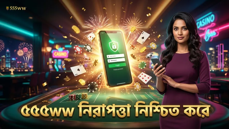 ৫৫৫ww প্ল্যাটফর্মে ভেরিফিকেশন ও এনক্রিপশন নিশ্চিত করে নিরাপত্তা